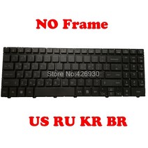RU KR 영어 BR 키보드 LG S530 65C00000940 SD525 LGS52 SD530 S535-R LGS53 S550-G SD550 LGS55 LGS56 S560, Korea KR NO Frame