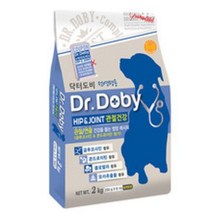 인터펫코리아 닥터도비 전연령 힙앤조인트 관절건강 건식사료, 2kg, 5개