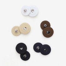 아일렛 스냅&똑딱단추 티단추 와샤_사이즈&컬러, 18mm_핑크, 6. 싸게 스냅단추
