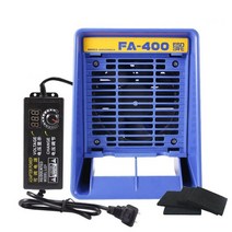 국소배기장치 fa400 솔더 연기 흡수기 esd fume extractor 납땜 공기 송풍기 속도 조절기가있는 데스크탑 배기 팬 인공 호흡기, 속도 조절기 포함, 우리를