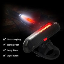 120 루멘 자전거 후면 조명 USB 충전식 방수 MTB 미등 Ciclismo Luz Trasera Bicicleta 액세서리, CHINA, Red White 2, Red White 2
