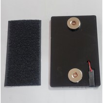 비모토 자석만능방수팩열선 찍판열선 열선젠더 C타입 방수팩젠더 교체형 찍판잭 자석충전패드 찍판 딱판 아크릴충전패드 자석만능방수팩 배달대행거치대 자석거치대 모니스타, 찍판+C타입열선젠더1개