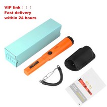 금속 검출기 지하 매설물 탐지기 휴대용 위치 막대 안티 스크래치 보호 커버 방수, orange 2