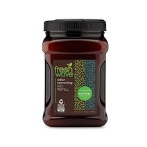 Fresh Wave 냄새 제거 젤 리필 63 oz.| 가정용으로 더욱 안전한 흡수제 | 천, 3.93 Pound (Pack of 1), Unscented