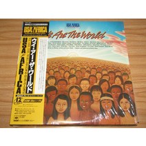 마카롱 LP판 희귀앨범 레코드 We Are World Mike Jackson JP Version LP 비닐 B131