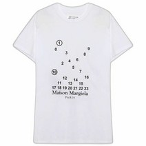 기타 [명품]MAISON MARGIELA 메종마르지엘라 넘버링 로고 프린팅 반팔티..