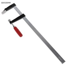 목공 고력 목재 클램핑 CA를위한 헤비 듀티 F- 클램프 바 클립 클램프, 80x500mm