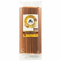 ALCE NERO (알체넬로) 유기 전립분 스파게티 1kg (오가닉 이탈리아산식이 섬유 배아 두께 1.6mm 삶은 시간 8 분) ALCE NERO(アルチェネロ) 有機 全粒粉 スパゲ
