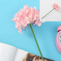 수국 조화 핑크 손목코사지 조화코사지 미니조화인조꽃인테리어 조화꽃도매 돌상조화 백일상조화 아기화관 생