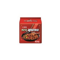 농심 사천 짜파게티 라면 137g 멀티팩 봉지라면 4봉 싸다몰2905926, 농심 사천 짜파게티 137g 멀티팩