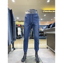 잠뱅이 남성 코듀라쿨맥스 밴딩 스판 테이퍼드핏 카고 조거 청바지 AL2DTP42