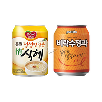 동원 정식혜 238mlx24캔+비락 수정과 238mlx24캔, 단품