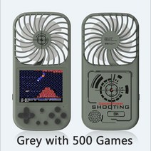 레트로 콘솔 쌍문동오락기 게임 500 in 1 휴대용 핸드 딱밤펀치기계 딱밤머신 8 비트 2.8 인치 다기능 무소, 02 Game Console Green