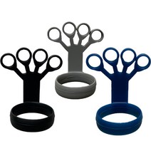 에이어 손가락 밴드 악력기 악력 격투기, 회색(3kg)