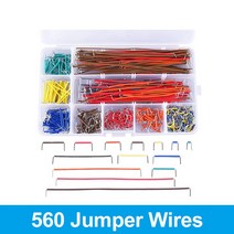 새로운 MB-102 Breadboard 400 830 포인트 솔더리스 PCB 빵 보드 점퍼 와이어 듀폰 라인 테스트 Arduino 용, 20 560 Jumper wires