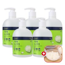 크린랩 크린랲 퍼스널케어 손 소독제 70% 500ml 에탄올 소독젤 소독겔 차량용, 5개