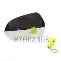 아우디 A6 C7 S6 용 가열 사이드 미러 유리 RS6 C7 2013 2015 용 미러 가열 후면보기 백미러 유리 사이드 뷰 미러|거울 & 커버|, 1개, 단일, L