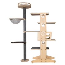 [럭시캣] 아론 5 캣타워 파퓰러/캣타워/원목캣타워, 없음