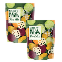 크리스피 리얼칩스 5믹스 180g, 2개