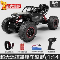 몬스터 대형 알씨카 오프로드 산악 레이싱 트럭 RC카, [Hao with 3 전기], C
