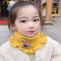 포근하고 따뜻한 겨울 기린 프릴 넥 워머 아기 페이크 도톰한 목폴라 유아 환절기 귀여운 동물 캐릭터 스타일링 골지 니트 돌아기 간절기 터틀넥 목토시 머플러 키즈 어린이 아동 목도리