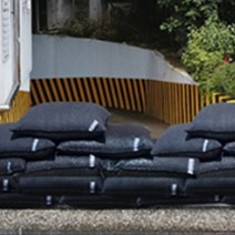 지하 주차장 차수벽 차수막 물막이판 침수 모래주머니 대비