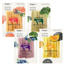 퍼피아이 강아지용 쫄깃한 한우 콜라겐껌 100g, 연어, 3개입