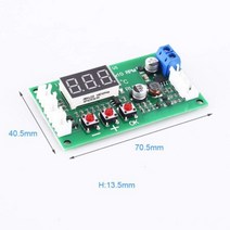 ac모터속도조절기 품질 DC 12V 24V 48V 5A 2 3 4 와이어 PWM 모터 팬 속도 컨트롤러 거버너 온도 제어 지원, 한개옵션0