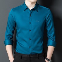 실크 고급 오버핏 체크 가을 남성 셔츠 남방 와이셔츠 정장 청 데님 코트 린넨 골덴 패딩