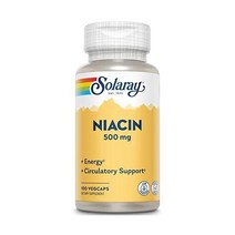 SolarayNiacin500mg비타민B-3100ct, 100개(1팩)
