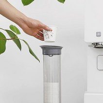 휴게실종이컵 탕비실 라운지 카페 좁은 공간 대용량 수거함72394EA, 1, 본상품선택, 1