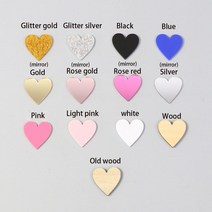 쿠키 도구 트레이 한 케이크 토퍼에 중도 베이비 샤워 1/2 생일 파티 장식 베이킹 용품에 대한 아크릴 나무, [10] Mirror Rose Red