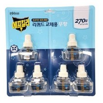 에프킬라 리퀴드 귤꽃향 45일 리필x6개, 33ml, 2세트