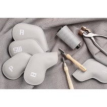 꼬매다 레더 명품 마스뜨로또 스위트 나파 (그레이)이태리가죽 아이언 커버1p, W