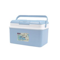 키친플라워 아이스박스 5리터 8.5리터 13리터 아이스박스 쿨러백 판촉 홍보 선물, 블루, 8.5L