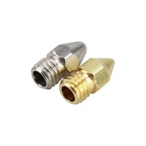Zortrax-M200 노즐 0.2 / 0.4/0.5mm 황동/스테인레스 스틸 보어 나사산 M6 프린터 용 헤드 1 개, 04 Brass 0.5