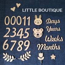 리틀부띠끄 신생아우드토퍼 셀프본아트 뉴본촬영 아기 신생아 50일 200일 300일 촬영소품