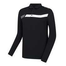 [테일러메이드] 남성 라인 배색 카라 티셔츠 TMTYK3171-199