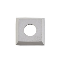교체 블레이드 카바이드 인서트 10 개 15x15x2.5mm 30 ° 베벨 4 엣지 81 카운터 싱크 홀 사각 금속 가공, 한개옵션0