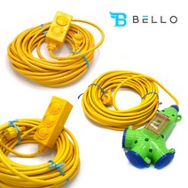 신성 전기 연장선 작업선 일반형 차단기형 1구 2구 1.5SQ, 일반형 3구 1.5SQ 30호(25m), 1개