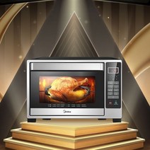 서진이네 전기오븐 Midea32L 다기능 전기 오븐 가정용 베이킹 스마트 메뉴 에나멜 라이너 이중 절연 도어, UK