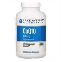 Lake Avenue 코큐텐 Coq10 100Mg 유비 데카 360캡 Aa15089 Global Brand 해외 직구상품