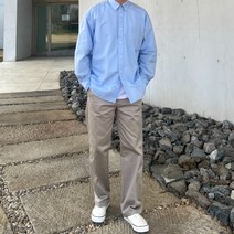 클래식 치노 워크 팬츠 남자 면바지 5color