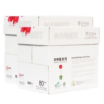 무림하이브라이트 복사용지 A4 80g 2BOX 5000매, 상세페이지 참조