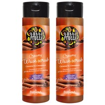 파모나 카라멜 앤 시나몬 크리미 바디스크럽, 200ml, 2개