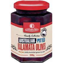 샌드허스트 씨 없는 칼라마타 올리브 Sandhurst Kalamata Olives Pitted 300g