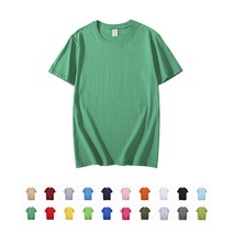 25 칼라 면 남녀공용 레이어드 데일리 무지 반팔티 티셔츠 S-XXXXL