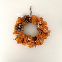 [DIY] 가을 스칸디아모스리스만들기 키트 단체 프리저브드 원예수업재료