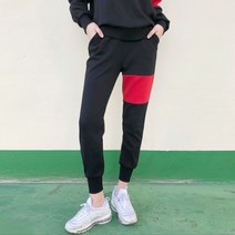 [국내제작] 밴딩 트레이닝 데일리 포인트 조거 팬츠