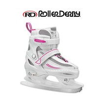 롤러더비 미국 정품 써밋 아동용 아이스스케이트 핑크 (사이즈 조절가능) SUMMIT Ice Skate Pink, M